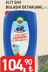 TARIM KREDİ ELİT SIVI BULAŞIK DETERJANI 4 L TARIM KREDİ ELİT SIVI BULAŞIK DETERJANI 4 L